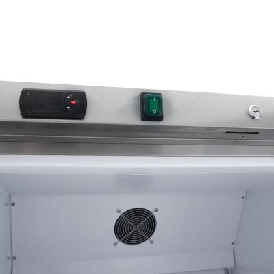 Maxima Lednice - 600 l - 4 nastavitelné police - nerezová ocel |  09405028
